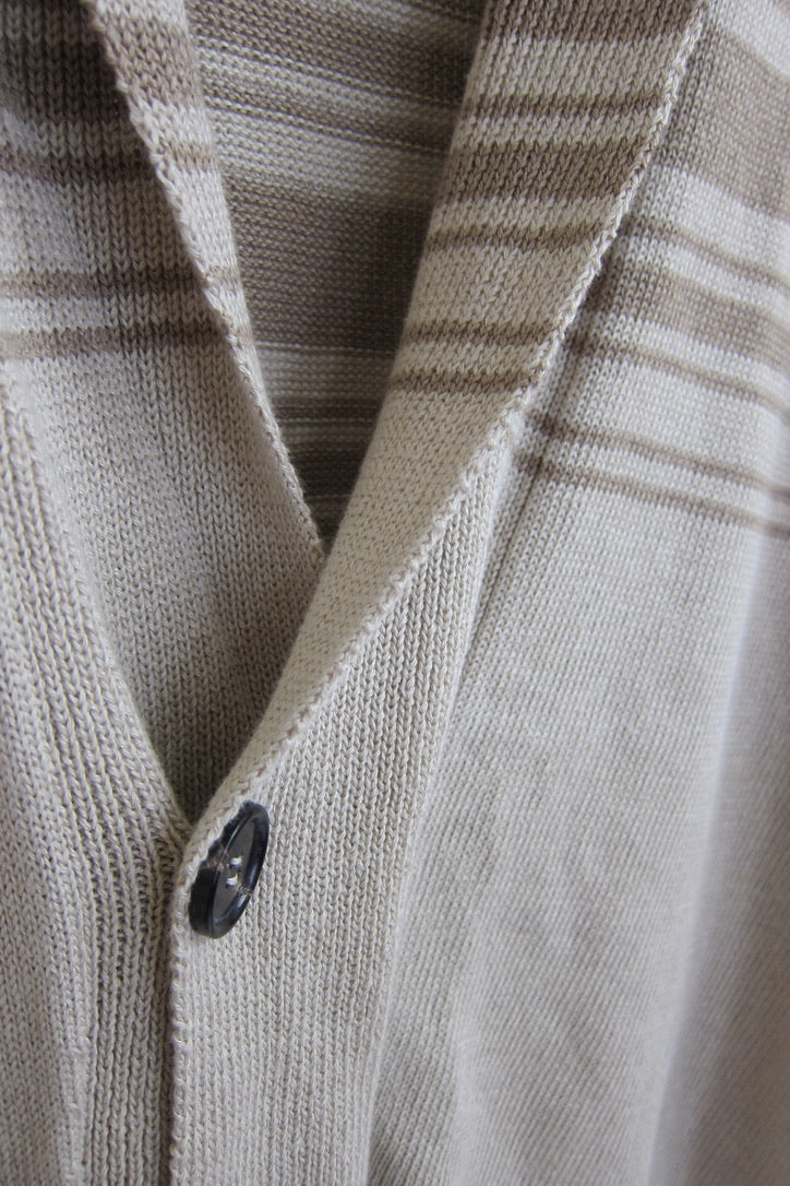 Linen Stripe Cardigan