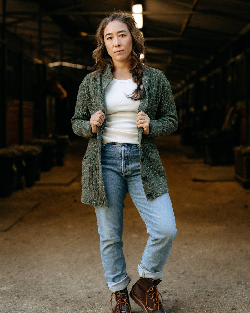 Roberta Tweed Sweater Jacket – Lana Dorada Roberta Tweed Sweater Jacket – Lana Dorada